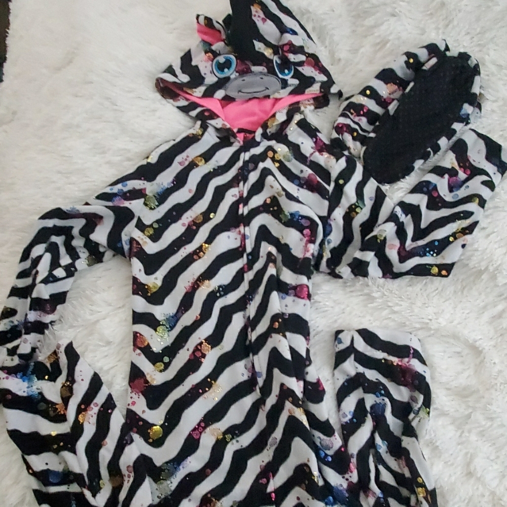 Justice PJ splattered zebra